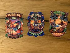 3x TIKI Surf Aufkleber Hawaii