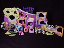 Littlest Pet Shop Clubhaus und Bäckerei, Vintage, Hasbro