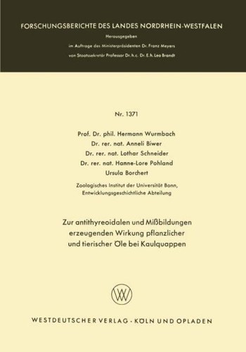 Zur antithyreoidalen und