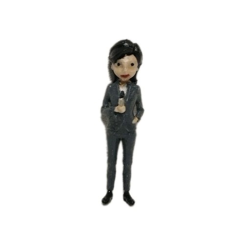 Figur reporterin 32 - reporterin, 1:32