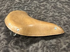 Sportsattel MÖVE DDR FAHRRAD DIAMANT MIFA TOURENSPORTRAD LEDER hellbraun VEB