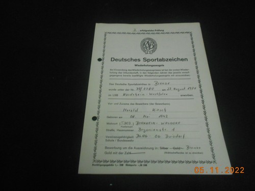 Urkundenheft - , dt