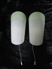 2 alte Wandlampen Pärchen Wandleuchte Schlafzimmer Flur Spiegel  Vintage