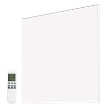 Infrarotheizung 400W mit einstellbarer Thermostat Wochentimer Wandmontage