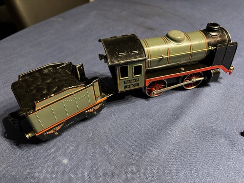 Märklin dampflok 900 - dampflok, grün
