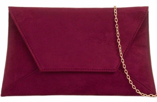 Burgunder clutch tasche claret - burgunder,