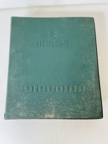 Mercedes benz unimog handbuch - benz,