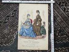 Altkolorierte Lithografie ca