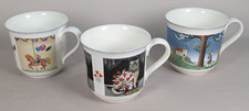 Villeroy & Boch Galerie Katze mit Blumen Junge in Landschaft Pferd 3 x Tasse
