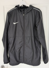 NIKE leichte Regenjacke Gr. M schwarz Running Jogging Laufen
