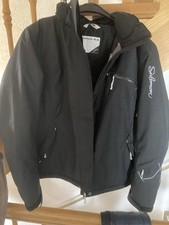 Neuwertige Damen Salomon Skijacke - Schwarz