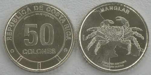 Costa rica colones - rica, 50