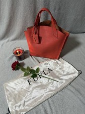 Furla Handtasche Rot Leder Mit