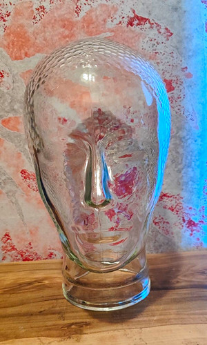 Glaskopf transparent
