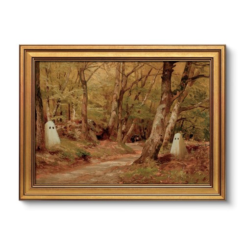 Leinwand bilder herbst wald - leinwand,