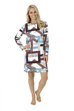 Damen Nachthemd Knopfleiste