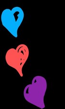 Druck auf Leinwand Liebe