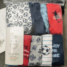 10 Jungen Slips Unterhosen Baumwolle Unterwäsche Unterhosen Slip Schlüpfer