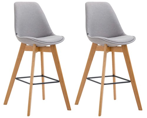 2er set barhocker metz stoff - set,