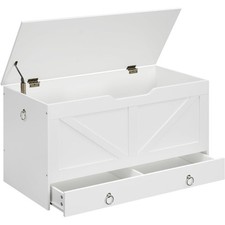 Truhenbank Holz Stauraum