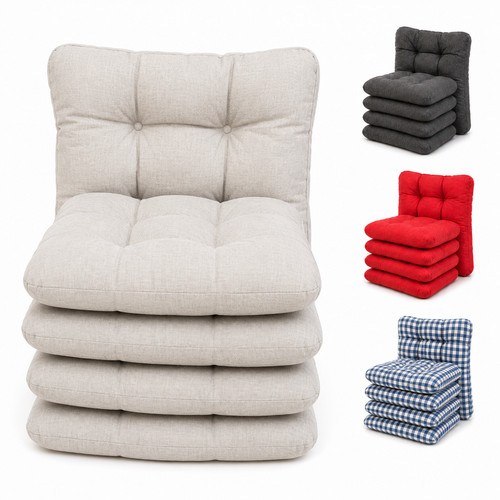 Stuhlkissen sitzkissen 4er set - sitzkissen,