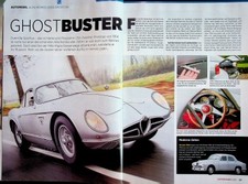 Oldtimer Markt 01/2015 Alfa Romeo 2000 Sportiva mit 138PS in einer seltenen Vors