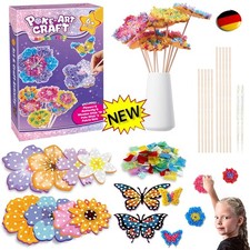 DIY Bastelset Kinder ab 6-4-5 Jahre Mädchen Geschenke Kreatives Bastelkoffer DHL