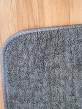 BADIZIO Teppich 58x100 cm grau Badvorleger Camping VW California Ocean