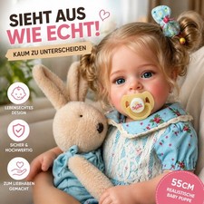 Reborn baby puppe 55cm - reborn,