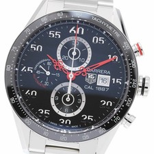 TAG Heuer Carrera Caliber 1887 Chronograph Herrenuhr Gebraucht AB+ Zustand Von J