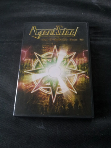Dvd agent steel live - dvd,