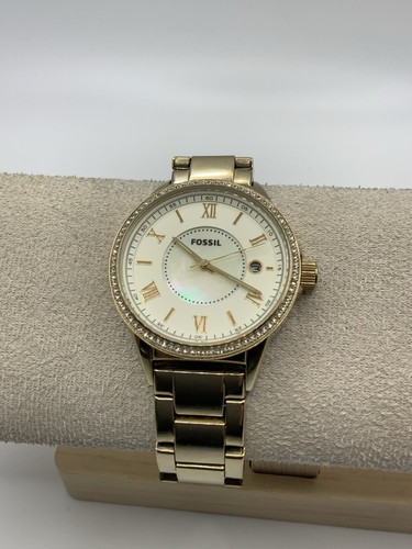 Fossil damen uhr bq1106 gold - fossil,