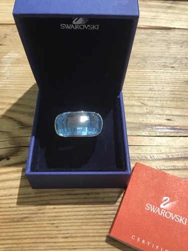 Swarovski ring blau silber - swarovski,