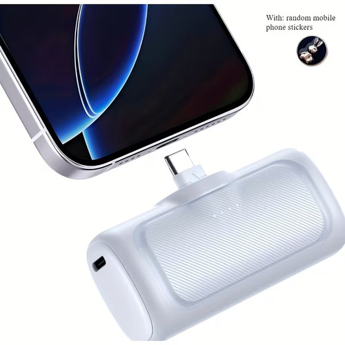 Powerbank mini usb weiß - mini,