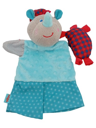 Haba handpuppe nashorn türkis - haba,