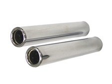 2 Auspuff Endrohre