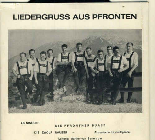 Die pfrontner buabe - ep,