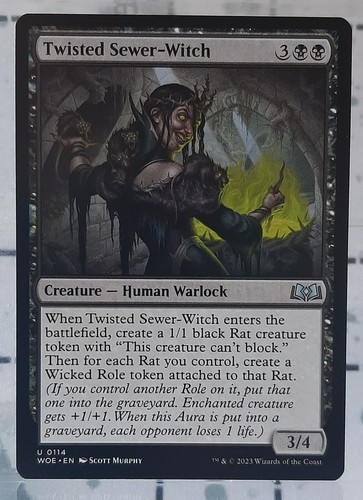 Magic twisted sewer witch - twisted, sewer-witch