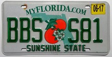 Usa nummernschild florida - usa,