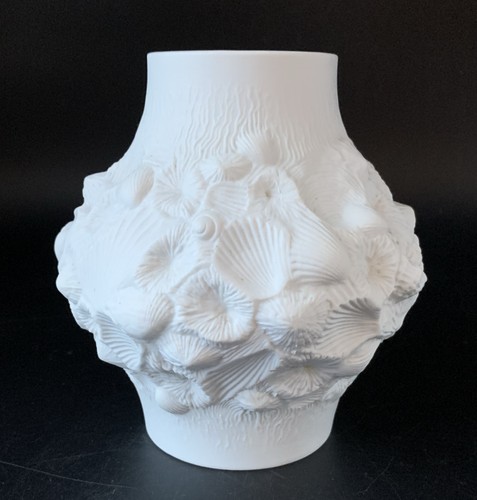 Bisquit porzellan vase ak - vase;,