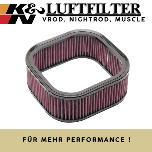 Harley rod luftfilter n - rod, k&n