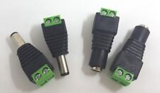  DC Stecker Buchse Steckverbinder Adapter männlich weiblich 2.1 x 5.5mm