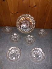 DDR Kompott Schüssel und 6