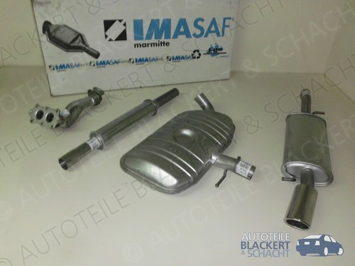 Imasaf auspuff komplett - imasaf, für