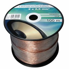 Lautsprecherkabel 100m, 2 x
