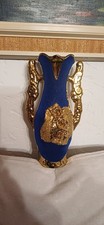 kobaltblaue Blumenvase