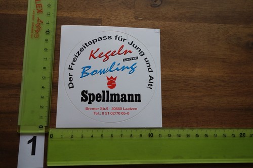 Alter aufkleber sport bowling - aufkleber,