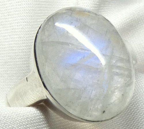 Mondstein ring 925 - ring, silber