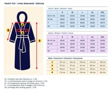 Bademantel HOOD'N FULL Damen