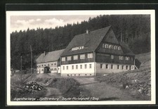 Ansichtskarte Sayda /Erzgeb., Jugendherberge Ilja Ehrenburg 